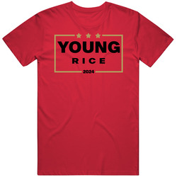 Steve Young Jerry Rice For President 2024 San Francisco Football Fan T
