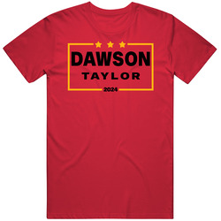 Len Dawson Otis Taylor For President 2024 Kansas City Football Fan T S