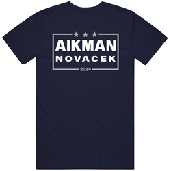 Troy Aikman Jay Novacek For President 2024 Dallas Football Fan T Shirt