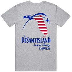Desantisland Land Of Liberty Florida Desantis T Shirt