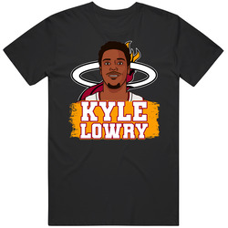 Kyle Lowry Player Protrait T Shirt