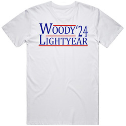 Woody And Buzz Lightyear For President '24 Toy Story Fan T Shirt