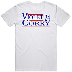 Violet And Corky For President '24 Bound Fan T Shirt