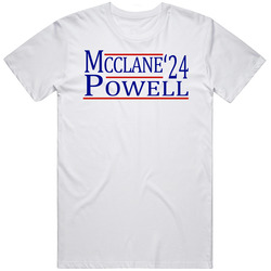 John Mcclane And Al Powell For President '24 Die Hard Fan T Shirt