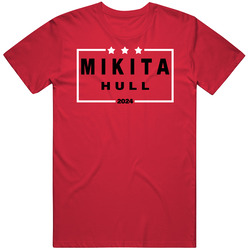 Stan Mikita Bobby Hull For President 2024 Chicago Hockey Fan T Shirt