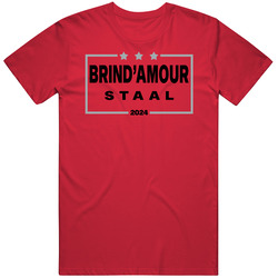 Rod Brind'amour Eric Staal For President 2024 Carolina Hockey Fan