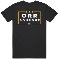 Bobby Orr Ray Bourque For President 2024 Boston Hockey Fan T Shirt