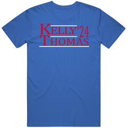 Jim Kelly Thurman Thomas For President '24 Buffalo Football Fan T