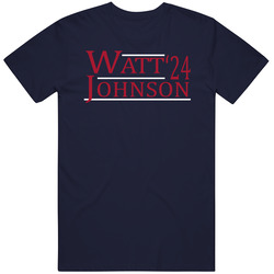 Jj Watt Andre Johnson For President '24 Houston Football Fan T Sh