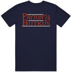 Walter Payton Dick Butkus For President '24 Chicago Football Fan 