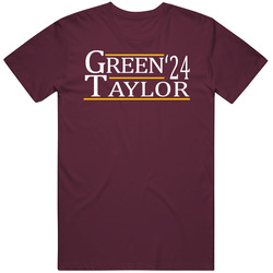 Darrell Green Sean Taylor For President '24 Washington Football F