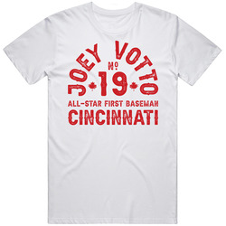 Joey Votto All Star First Baseman Grunge Look T Shirt