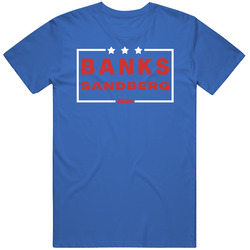 Ernie Banks Ryne Sandberg For President 2024 Chicago C Baseball Fan T 