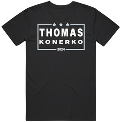 Frank Thomas Paul Konerko For President 2024 Chicago W Baseball Fan T 