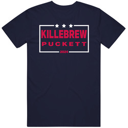 Harmon Killebrew Kirby Puckett For President 2024 Minnesota Baseball F
