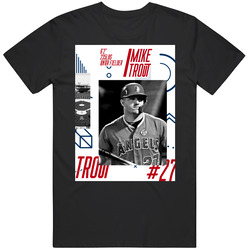 Mike Trout Player Profile T Shirt