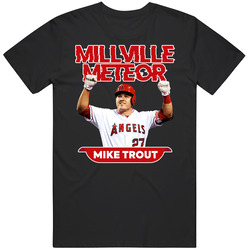 Mike Trout Millville Meteor T Shirt