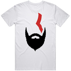 Kratos Beard Face Paint T Shirt