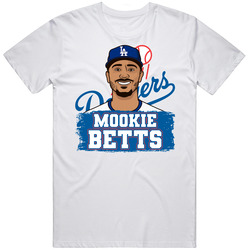 Mookie Betts Player Portrait T Shirt