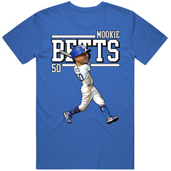 Mookie Betts Big Head Cartoon T Shirt
