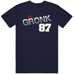 Rob Gronkowski 87 Gronk Favorite Player Football Fan T Shirt
