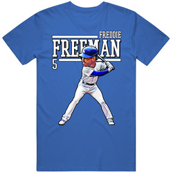 Freddie Freeman Big Head Cartoon T Shirt