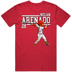 Nolan Arenado Big Head Cartoon T Shirt