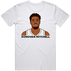 Donovan Mitchell Portrait T Shirt