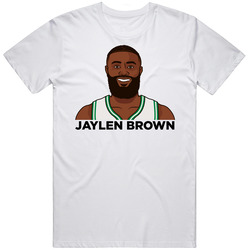Jaylen Brown Portrait T Shirt
