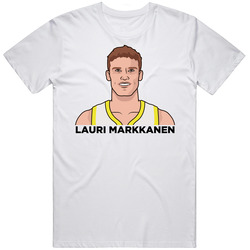 Lauri Markkanen Portrait T Shirt