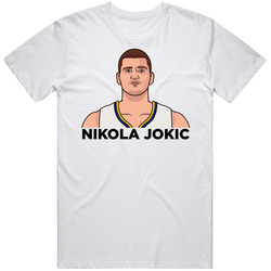 Nikola Jokic Portrait T Shirt