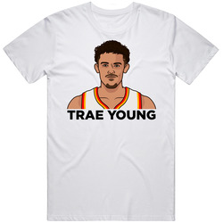 Trae Young Portrait T Shirt