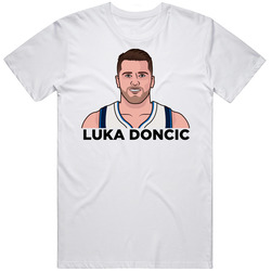 Luka Doncic Portrait T Shirt