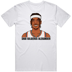 Shai Gilgeous Alexander Portrait T Shirt