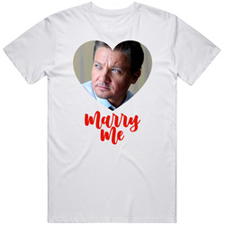 Jeremy Renner Marry Me T Shirt Jeremy Renner Marry Me T Shirt