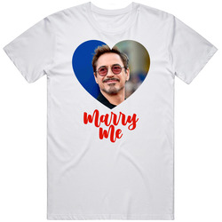 Robert Downey Jr Marry Me T Shirt Robert Downey Jr Marry Me T Shirt
