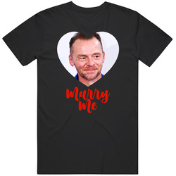 Simon Pegg Marry Me T Shirt Simon Pegg Marry Me T Shirt