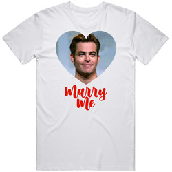 Chris Pine Marry Me T Shirt Chris Pine Marry Me T Shirt