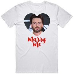 Chris Evans Marry Me T Shirt Chris Evans Marry Me T Shirt