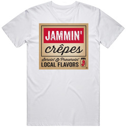 Jammin' Crepes Favorite Restaurant T Shirt