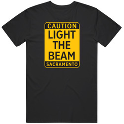 Light The Beam Caution T Shirt