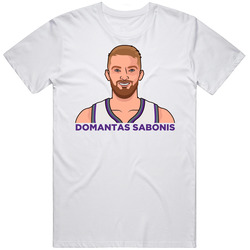 Domantas Sabonis Portrait T Shirt