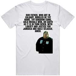 Our Father Prayer Irv Blitzer Cool Runnings T Shirt