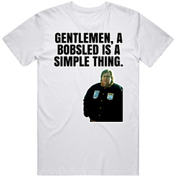 A Bobsled Is A Simple Thing Irv Blitzer Cool Runnings T Shirt