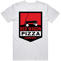Red Wagon Pizza Company Favorite Restaurant T Shirt
