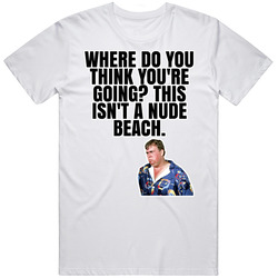 This Isn't A Nude Beach Jack Chester Summer Rental T Shirt