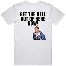 Get The Hell Out Of Here Now Jack Chester Summer Rental T Shirt