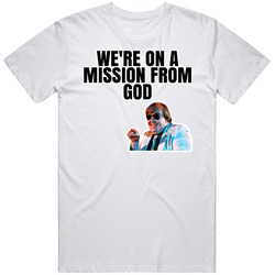 A Mission From God Burton Mercer Blues Brothers T Shirt