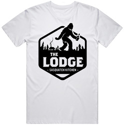 The Lodge Sasquatch Kitchen Favorite Restaurant T Shirt