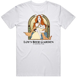 Lou's Beer Garden Favorite Restaurant T Shirt